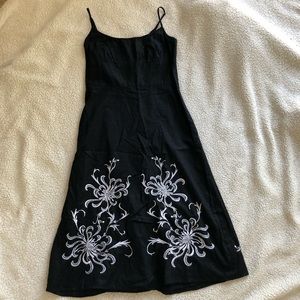 LOFT | Black & White Dress